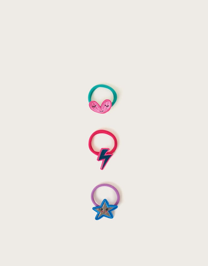3-Pack Embroidered Hairbands, , large