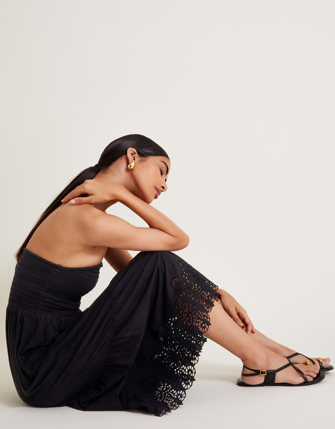 Bailey Bandeau Dress, Black (BLACK), large