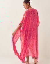 Abby Bandhani Sequin Beach Cover-Up, , large