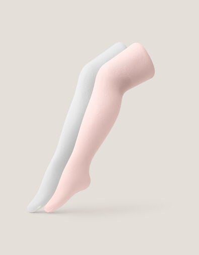 2-Pack Floral Lace Tights, Multi (MULTI), large