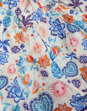 Summer Print Sleeveless Top & Trousers Set, Cream (CREAM), large