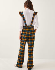 Monsoon x Sarah Corbett-Winder Tartan Jumpsuit, Yellow (YELLOW), large