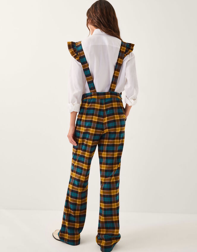 Monsoon x Sarah Corbett-Winder Tartan Jumpsuit, Yellow (YELLOW), large