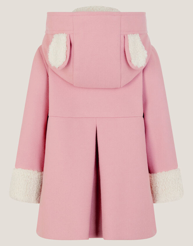 Baby Bunny Ears Coat, Pink (PINK), large