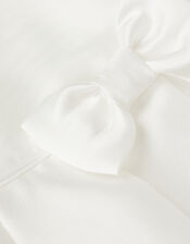 Baby Isabella Pearl-Embellished Dress, Ivory (IVORY), large