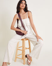 Aesha Frill Cami Top, White (WHITE), large