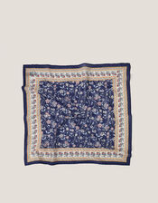 Nima Square Floral Print Scarf, , large