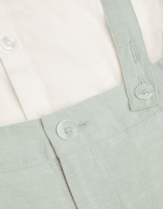 Rowan 3-Piece Short Suit with Braces, Green (SAGE), large