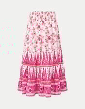 East Clementine Maxi Skirt, Pink (PINK), large