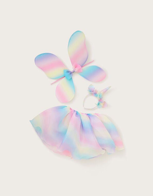 Rainbow Swirl Unicorn Dress Up Set, , large
