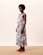 FRNCH Consordia Tile Print Midi Dress, Multi (MULTI), large