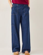 Harper Utility Jeans, Blue (MID AUTHENTIC BLUE), large