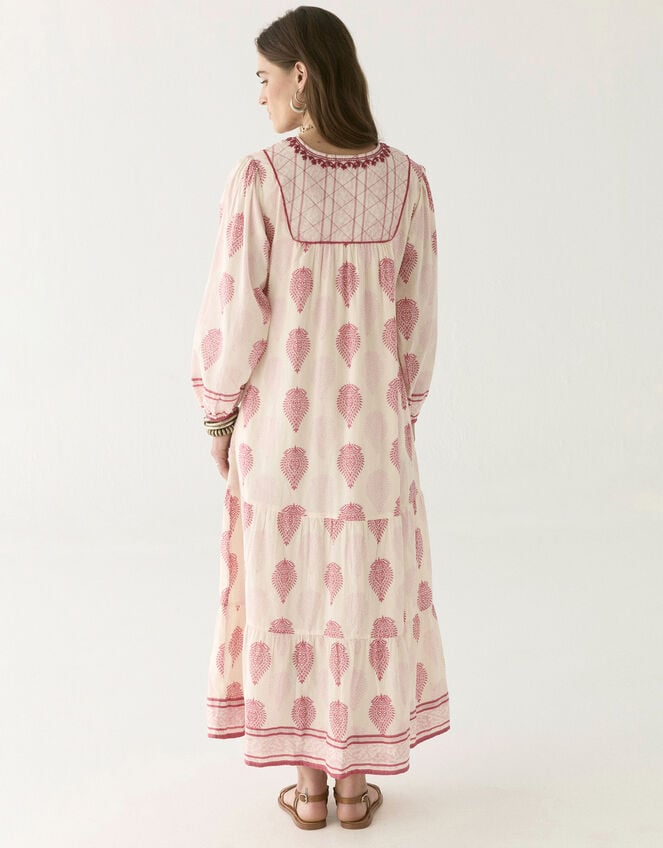 Maison Hotel Layla Print Midi Dress, Pink (PINK), large