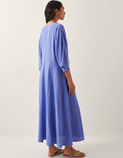 Leslie Embellished Maxi Kaftan, Blue (BLUE), large