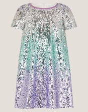 Mermaid Sequin Ombre Dress, Multi (MULTI), large