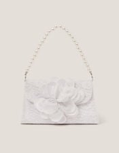 Mini Flower Lace Bridesmaid Bag, , large