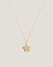 Confetti Star Pendant Necklace, , large