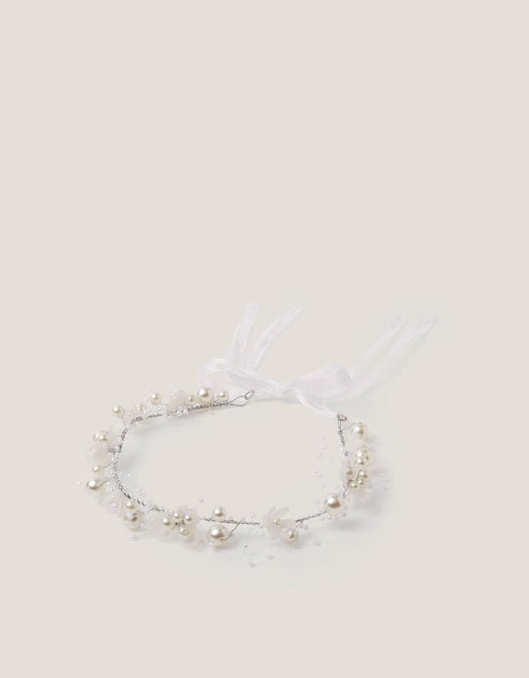 Pearl Flower Crown, , large