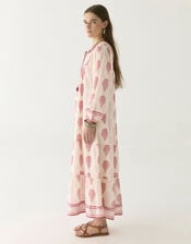 Maison Hotel Layla Print Midi Dress, Pink (PINK), large