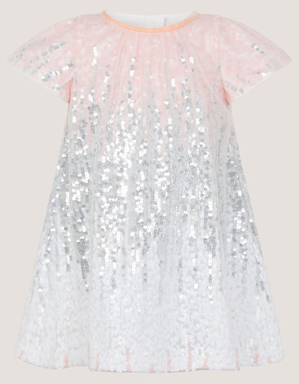 Baby Ombr&eacute; Sequin Dress, Multi (MULTI), large