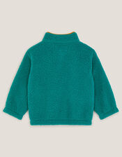 Snow Mountain Zip Sweatshirt, Green (GREEN), large