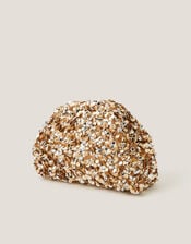 Kira Sequin Clutch Bag, , large