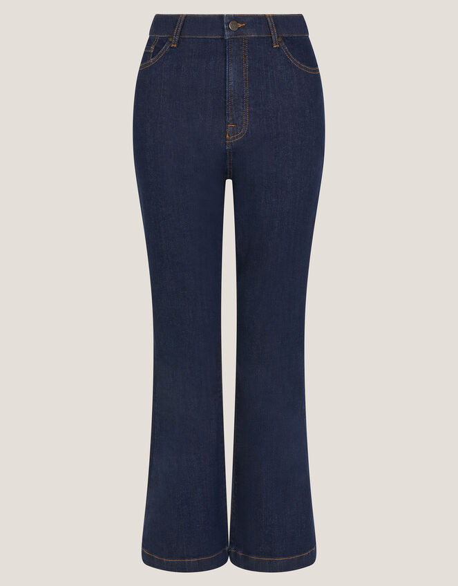 Cassie Kick Flare Jeans, Blue (INDIGO), large
