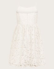 Corded Lace Prom Dress, Ivory (IVORY), large