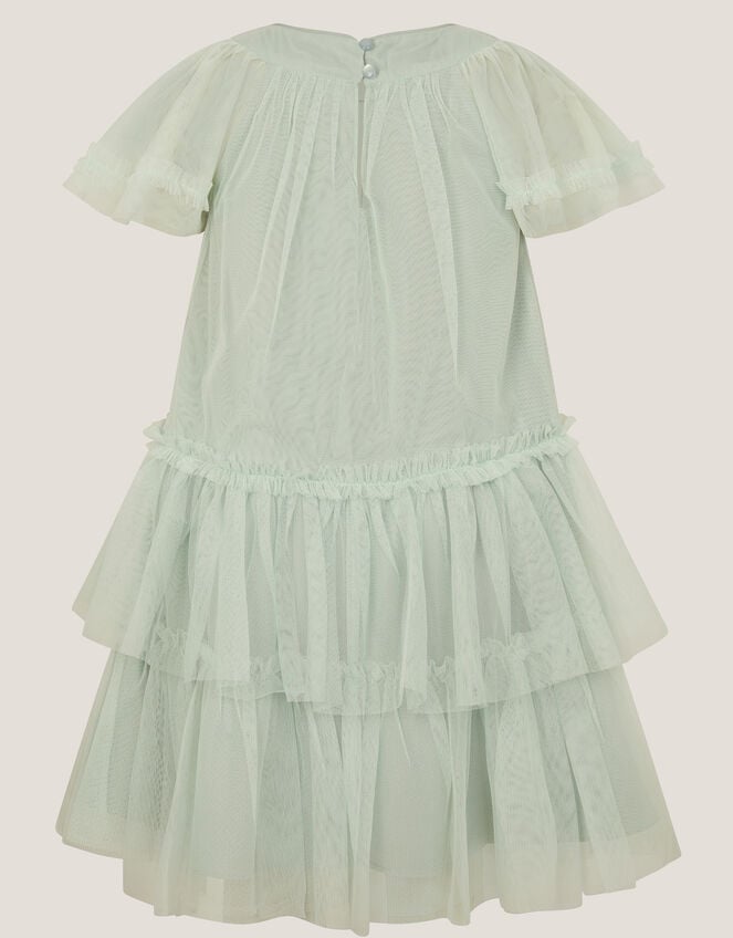 Anastasia Embellished Tulle Party Dress, Green (SAGE), large