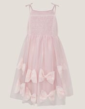 Irene Bow Tulle Party Dress, Pink (PINK), large