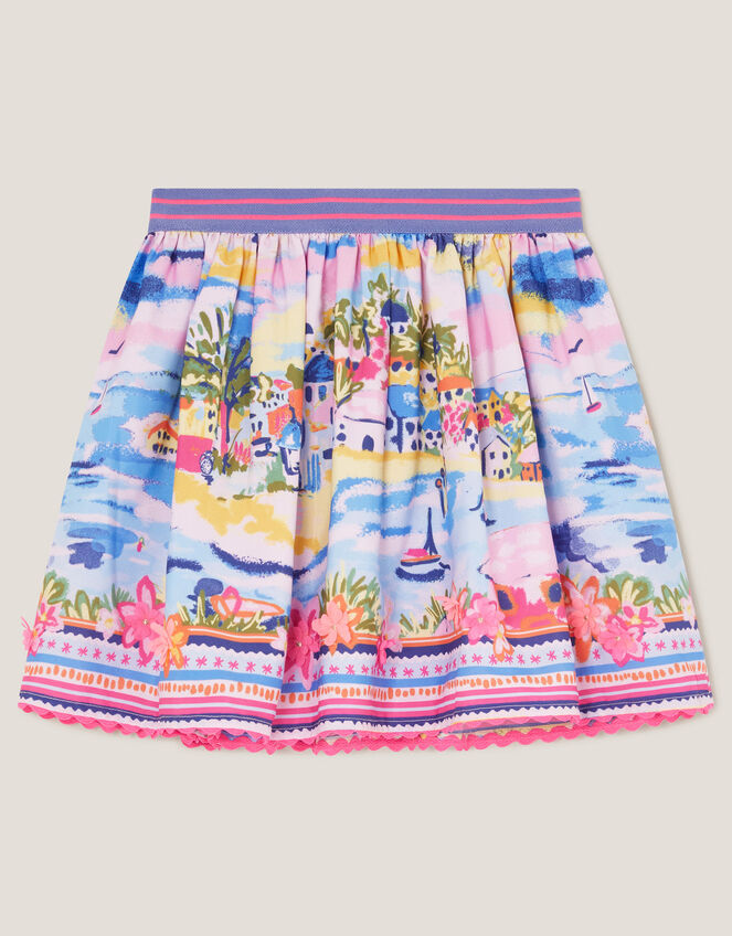 Resort Scene Skirt, Multi (MULTI), large