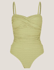 Jade Shimmer Swimsuit, Green (SAGE), large