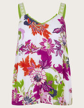 Arissa Print Cami, Ivory (IVORY), large