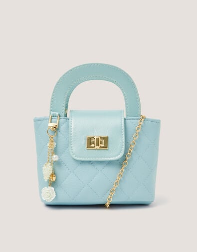 Pearl Charm Quilted Bag, , large