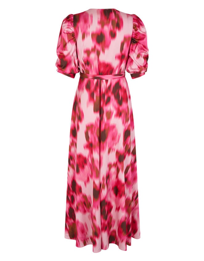 Crās Abstract Floral Maxi Dress, Pink (PINK), large
