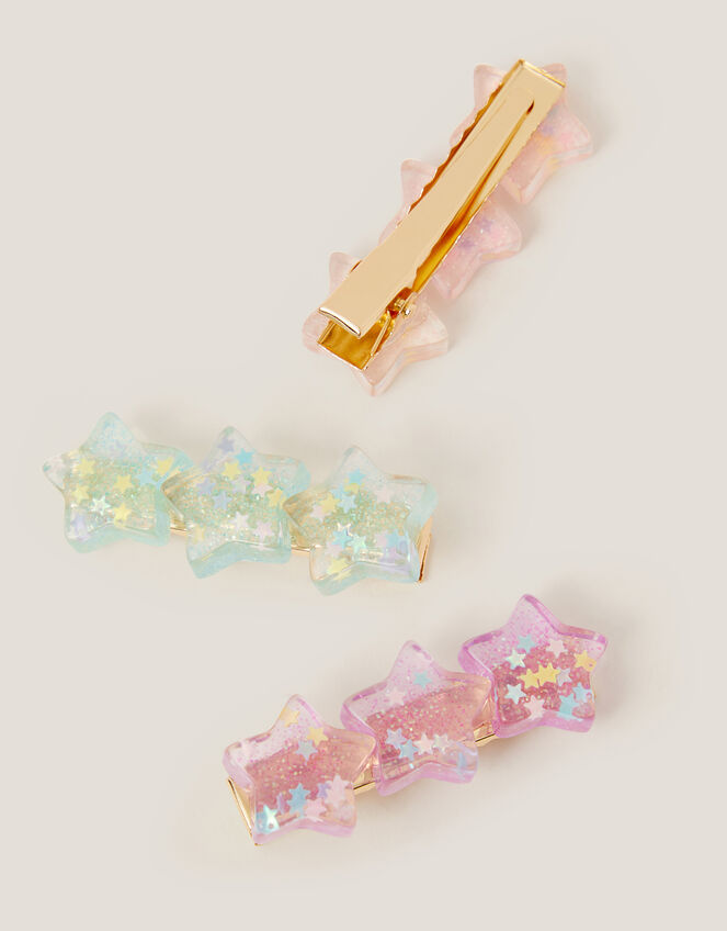 3-Pack Super Star Hair Clips, , large