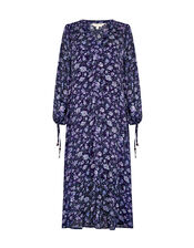 East Elynee Floral Maxi Dress, Purple (PURPLE), large