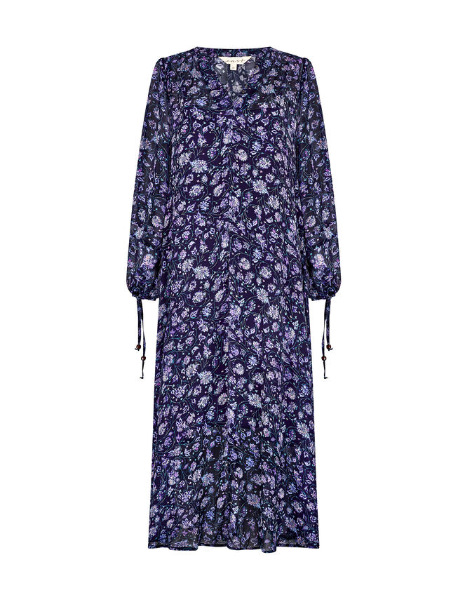 East Elynee Floral Maxi Dress, Purple (PURPLE), large