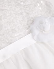 Truth Sequin Bridesmaid Dress, Ivory (IVORY), large