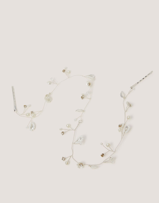 Embellished Vine Wrap Hair Clip, , large