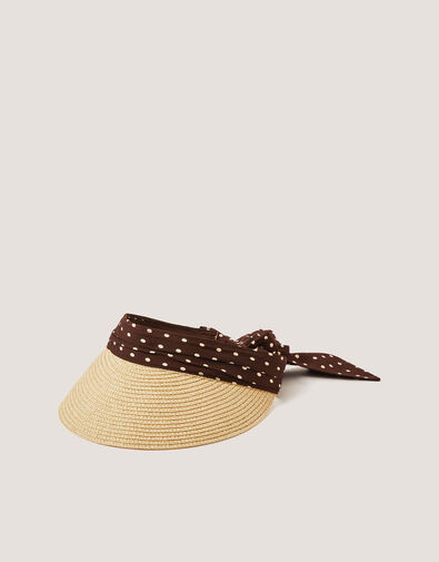 Blake Polka Dot Sun Visor , , large
