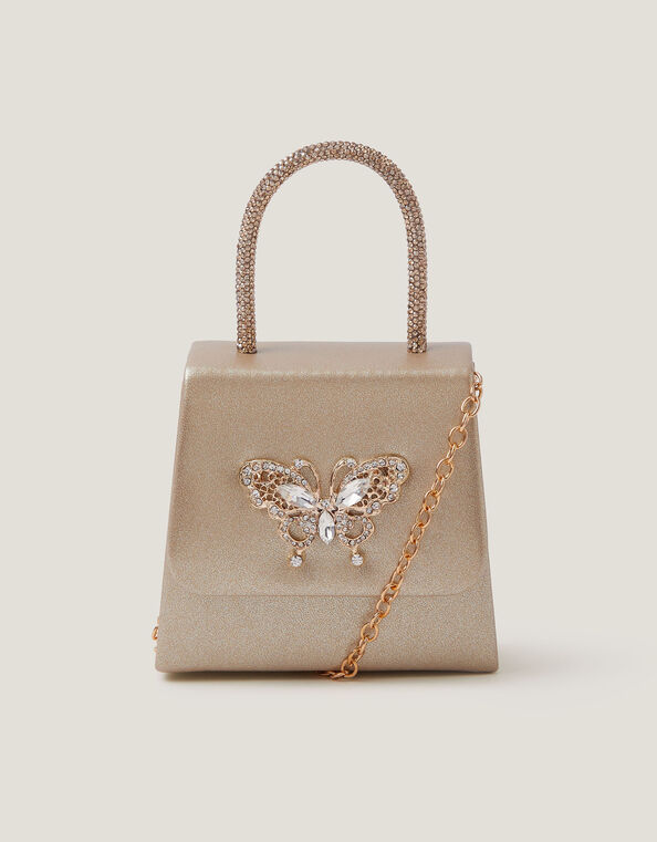 Embellished Butterfly Bag, , large