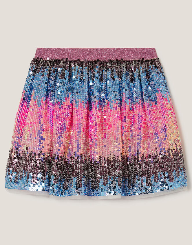 Ombré Sequin Skirt, Multi (MULTI), large