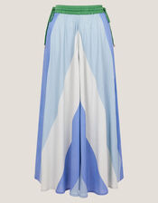 Lolana Midi Skirt, Blue (BLUE), large