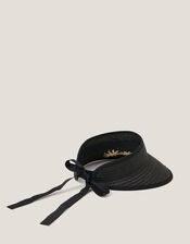 Tashie Embroidered Sun Visor, , large