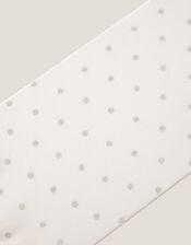 Glitter Spot Tights, Silver (SILVER), large