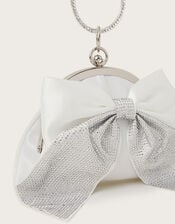 Diamante Bow Bangle Bag, , large
