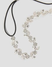 Embellished Wire Flower Crown, , large