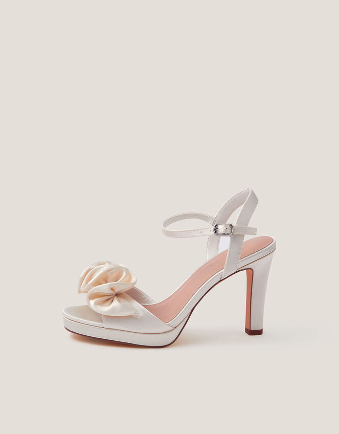 Dulce Frill Platform Heels, Ivory (IVORY), large