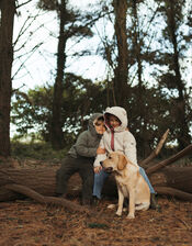 Töastie Reversible Teddy Fleece Puffer Jacket, Pink (PINK), large